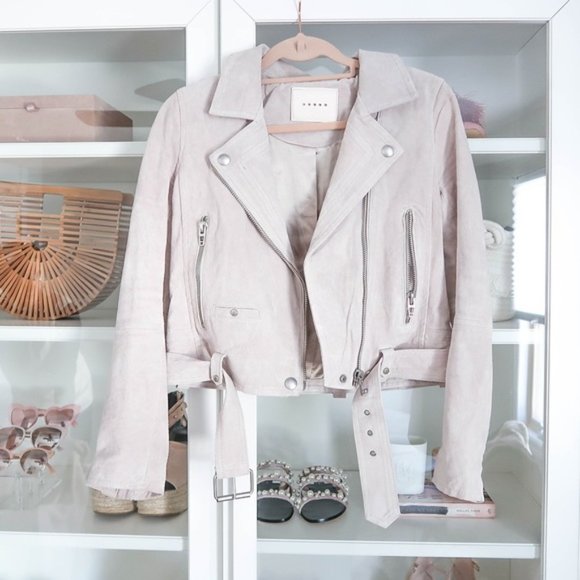 BLANK NYC Suede Leather Moto Biker Jacket - Picture 2 of 5